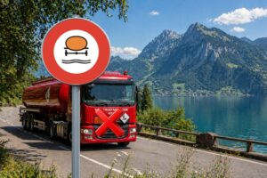 verbot für fahrzeuge mit wassergefährdender ladung 1