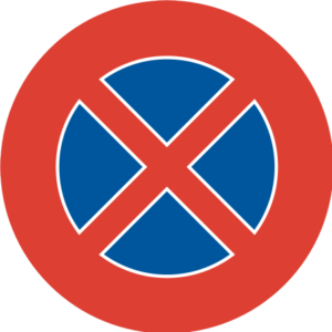 halten verboten