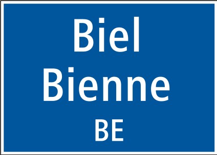 Ortsbeginn Auf Hauptstrassen