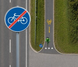 ende des radweges