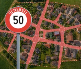 höchstgeschwindigkeit 50 generell