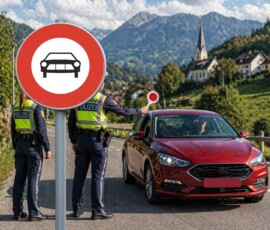 verbot für motorwagen