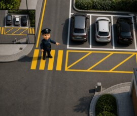 Längsstreifen für Fussgänger längsstreifen für fussgänger